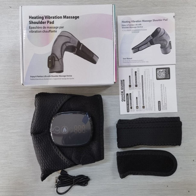 Heated shoulder pads