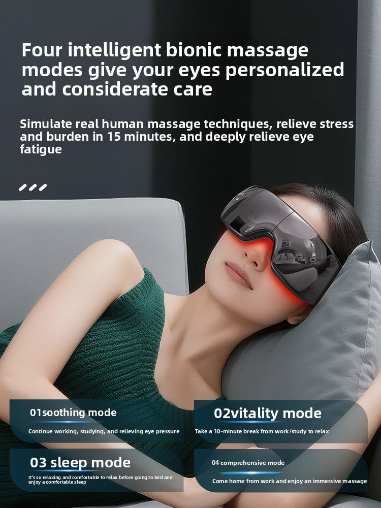 Heated Eye Massager with built in headphones