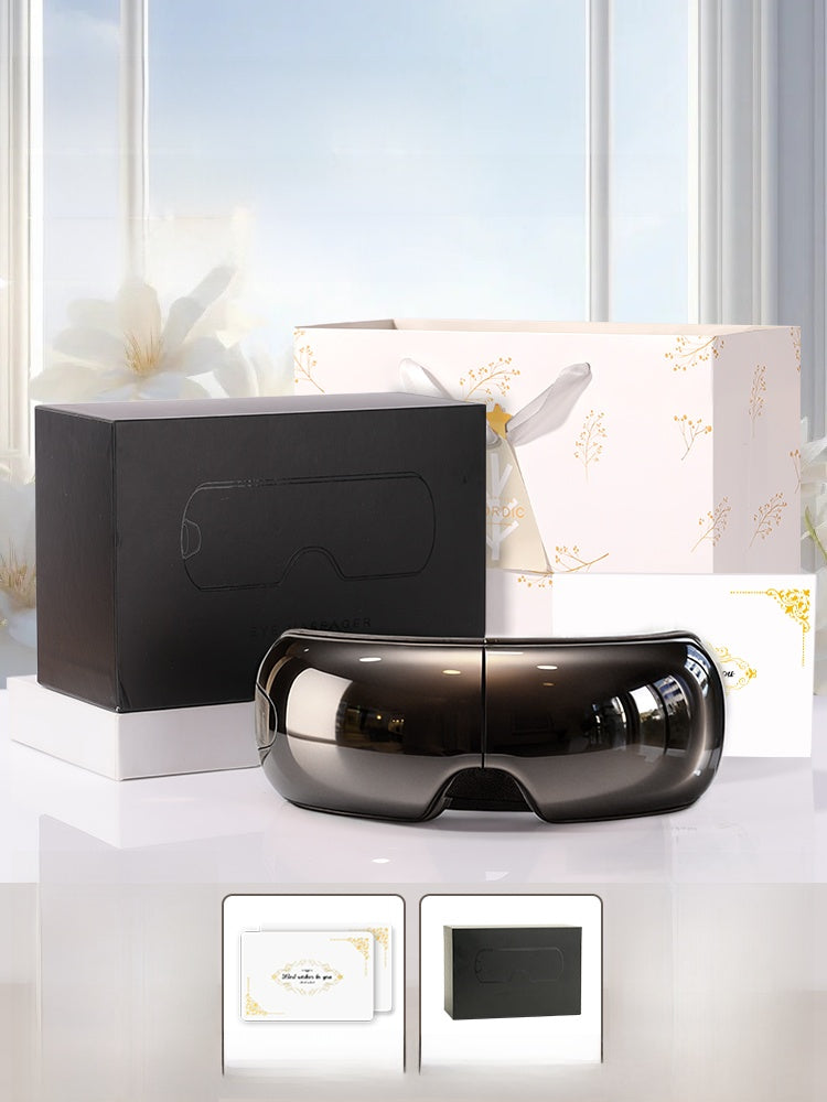 Heated Eye Massager with built in headphones