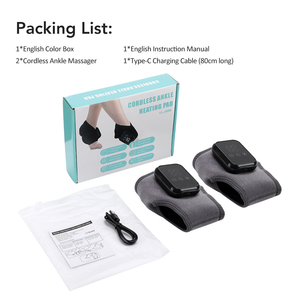 Electric Heated Ankle and Foot Massager