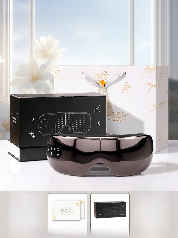 Heated Eye Massager with built in headphones