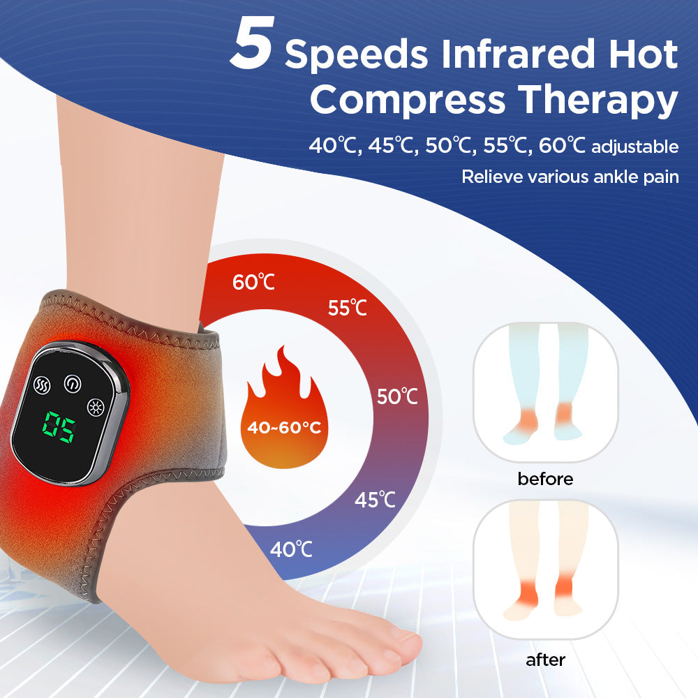 Electric Heated Ankle and Foot Massager